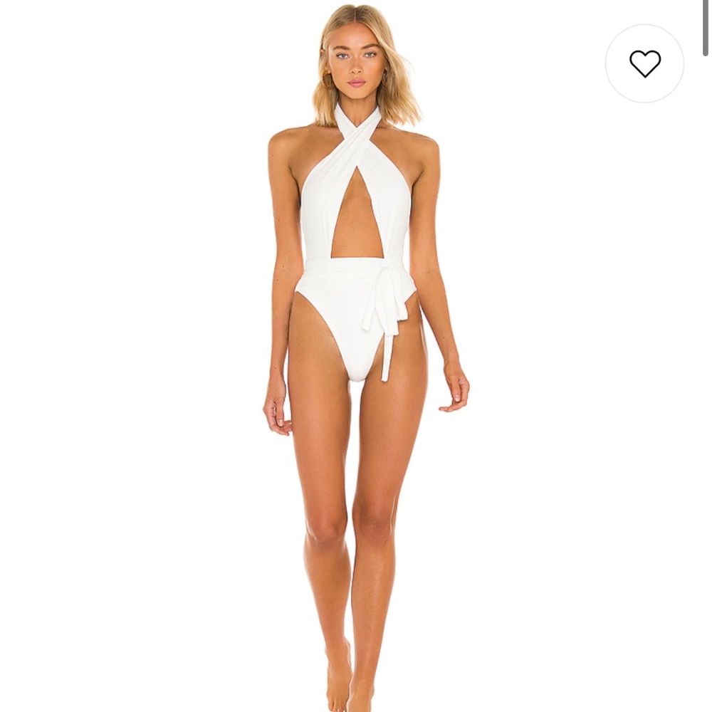 PQ x Vale Genta Alex Twist One-Piece Swimsuit